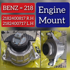 Engine Mounting Left 2182400717 Right 2182400817 Compatible With MERCEDES-BENZ CLS (C218)