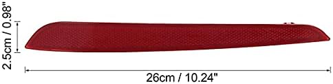 Rear Bumper Reflector Compatible With BMW 5 Series G30 Rear Bumper Reflector Left 63147388765 & Right 63147388766 Tag-RB-54