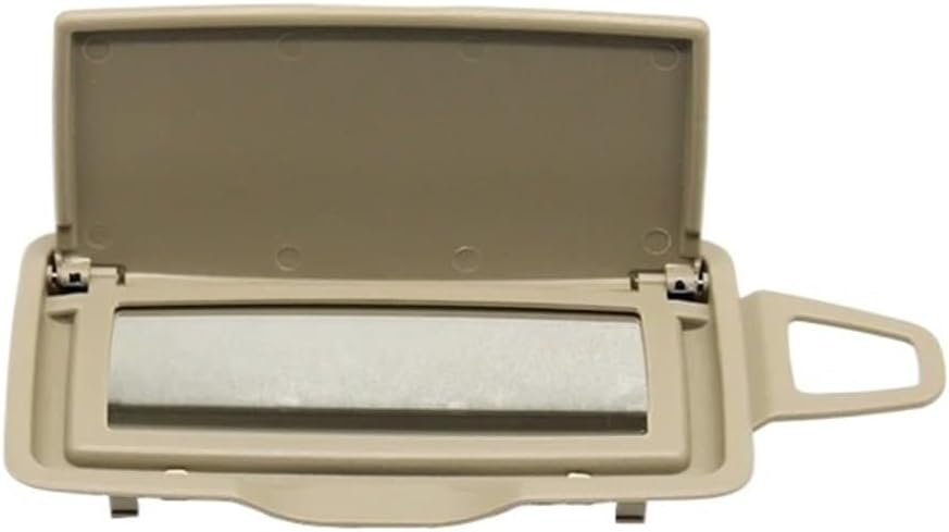 Yellow Sun Shade Visor Makeup Cosmetic Mirror Left 1668100110-8R20 & Right 1668100210-8R20 Compatible With  MERCEDES BENZ GL-CLASS W166 & GLE W166 & GLS W166 & A-CLASS W176 & S-CLASS W222 & B-CLASS W246 & C-CLASS W205 & E-CLASS W213