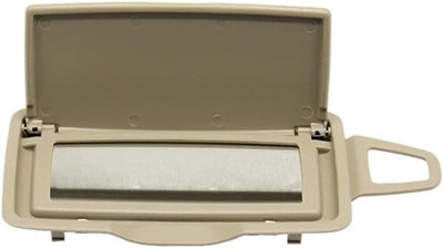 Yellow Sun Shade Visor Makeup Cosmetic Mirror Left 1668100110-8R20 & Right 1668100210-8R20 Compatible With  MERCEDES BENZ GL-CLASS W166 & GLE W166 & GLS W166 & A-CLASS W176 & S-CLASS W222 & B-CLASS W246 & C-CLASS W205 & E-CLASS W213
