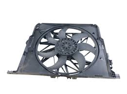 Engine Radiator Cooling Fan Assembly 17428509740 17417589031 17427804620 Compatible With BMW 5 Series (F10) & 6 Convertible (F12)