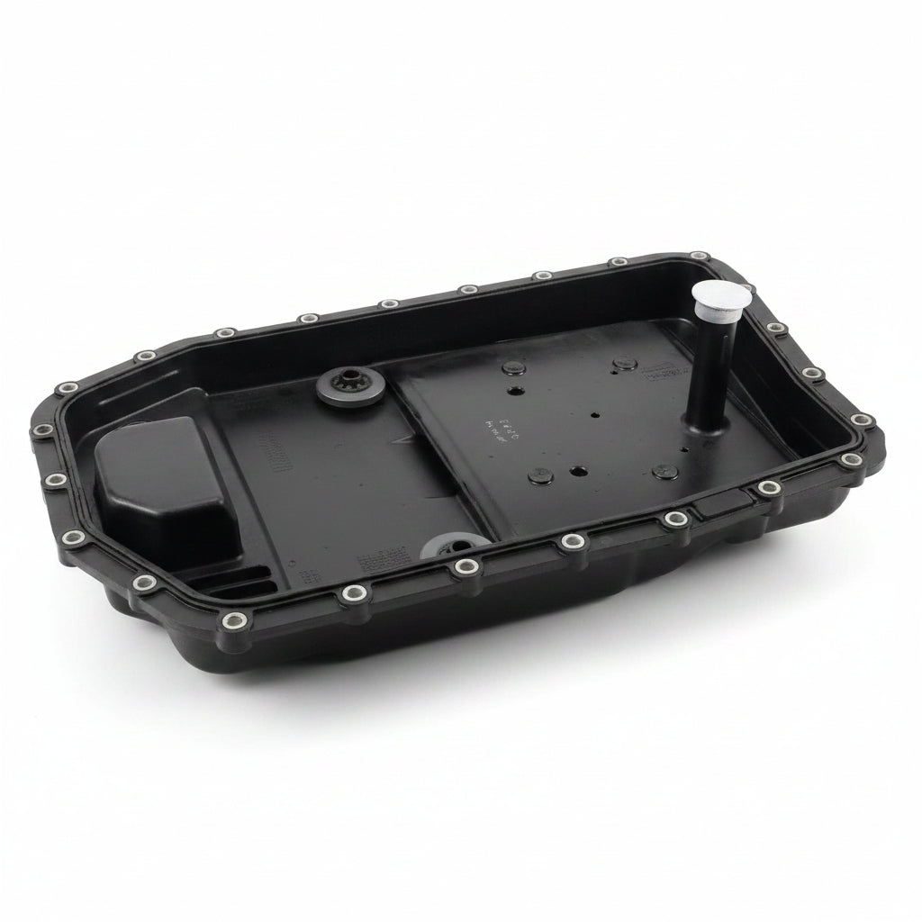 Transmission Oil Pan 24152333907 24117536387 24117571217 Compatible With BMW 3 Series E90 & 3 Series F30, F80 E93 5 Series E60 & 6 Series E63 E64 & 7 Series E65, E66, E67 & 7 Series F01, F02, F03, F04 & X5 E70 & X6 E71, E72 & Z4 Roadster E89 Tag-OP-07