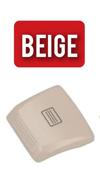 Biege Sunroof Window Switch Button Cover A0009072907 Compatible With MERCEDES BENZ C-CLASS W205 & E-CLASS W213  & S-CLASS W222 & GLC X253