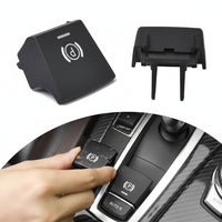 Parking Brake Button Switch Cover Black 61316822518 61319318730 61319217594-2 Compatible with BMW 5 Series F10 & 6 Series F12 & X3 F25