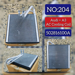 Air Conditioning Evaporator (Cooling Coil) 502816100A Compatible with AUDI A3