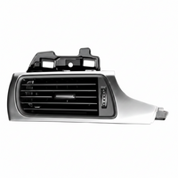 Black Ac Vent Grille Assembly Center & Right & Left & Rear Compatible With Audi A6