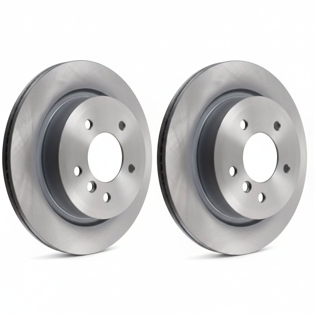 Rear Brake Disc Set 34216782607 Compatible With BMW Z4 Roadster E89