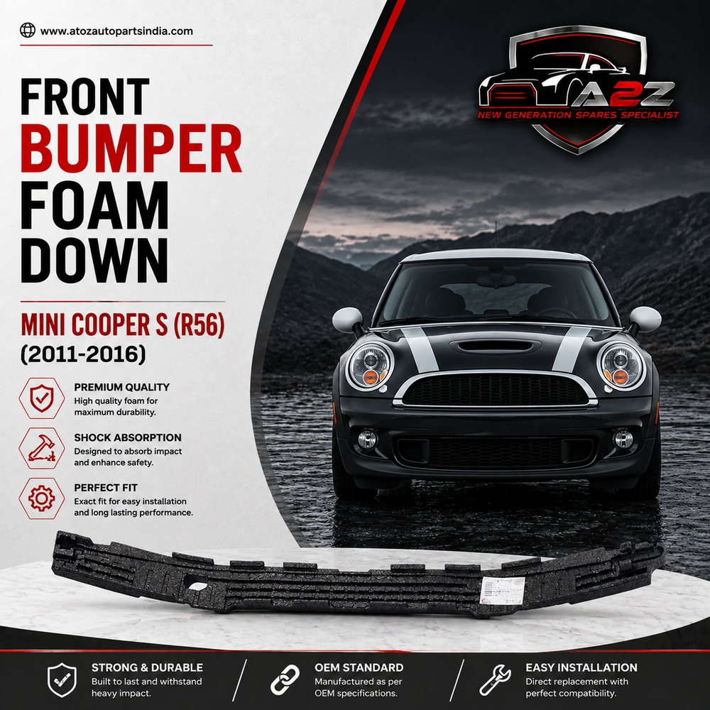 Front Bumper Foam Down 51119801604 Compatible With Mini Cooper S (R56)