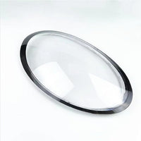 Front Headlight Glass Black Compatible With Porsche 911 (2012 - 2019)