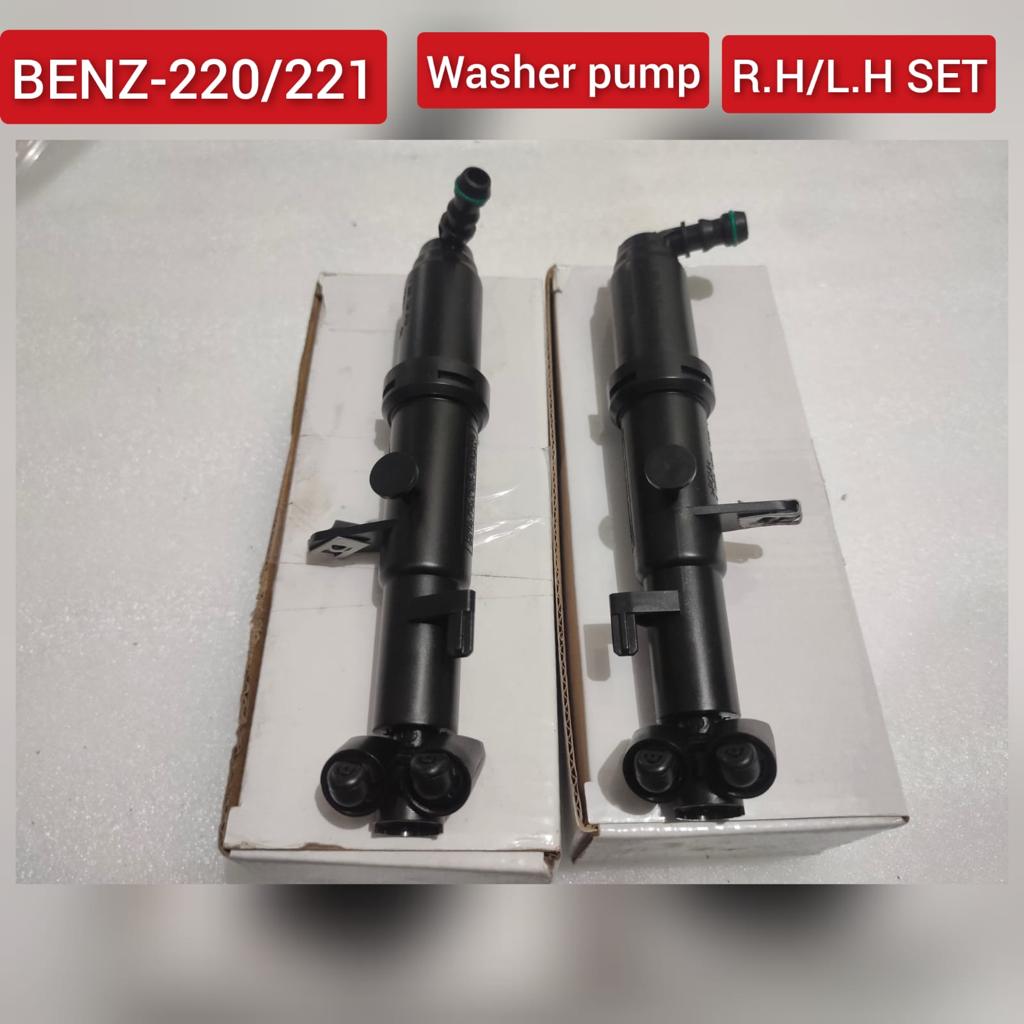 Headlight Washer Nozzle Compatible With MERCEDES-BENZ S-CLASS W220/W221 Headlight Washer Nozzle Left 2218601347 2218600147 A2218600147 & Right 2218601447 2218600247 A2218600247