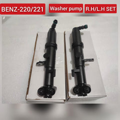 Headlight Washer Nozzle Compatible With MERCEDES-BENZ S-CLASS W220/W221 Headlight Washer Nozzle Left 2218601347 & Right 2218601447