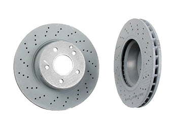 Front Brake Disc Set 2204210912 Compatible With Mercedes Benz