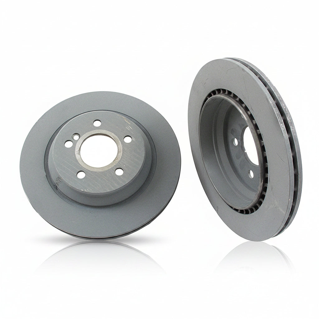 Rear Brake Disc Set 2204230212 Compatible With Mercedes Benz W220