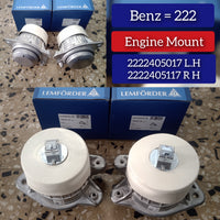 Engine Mount Left 2222405017 Right 2222405117 Compatible With MERCEDES-BENZ S-Class W222