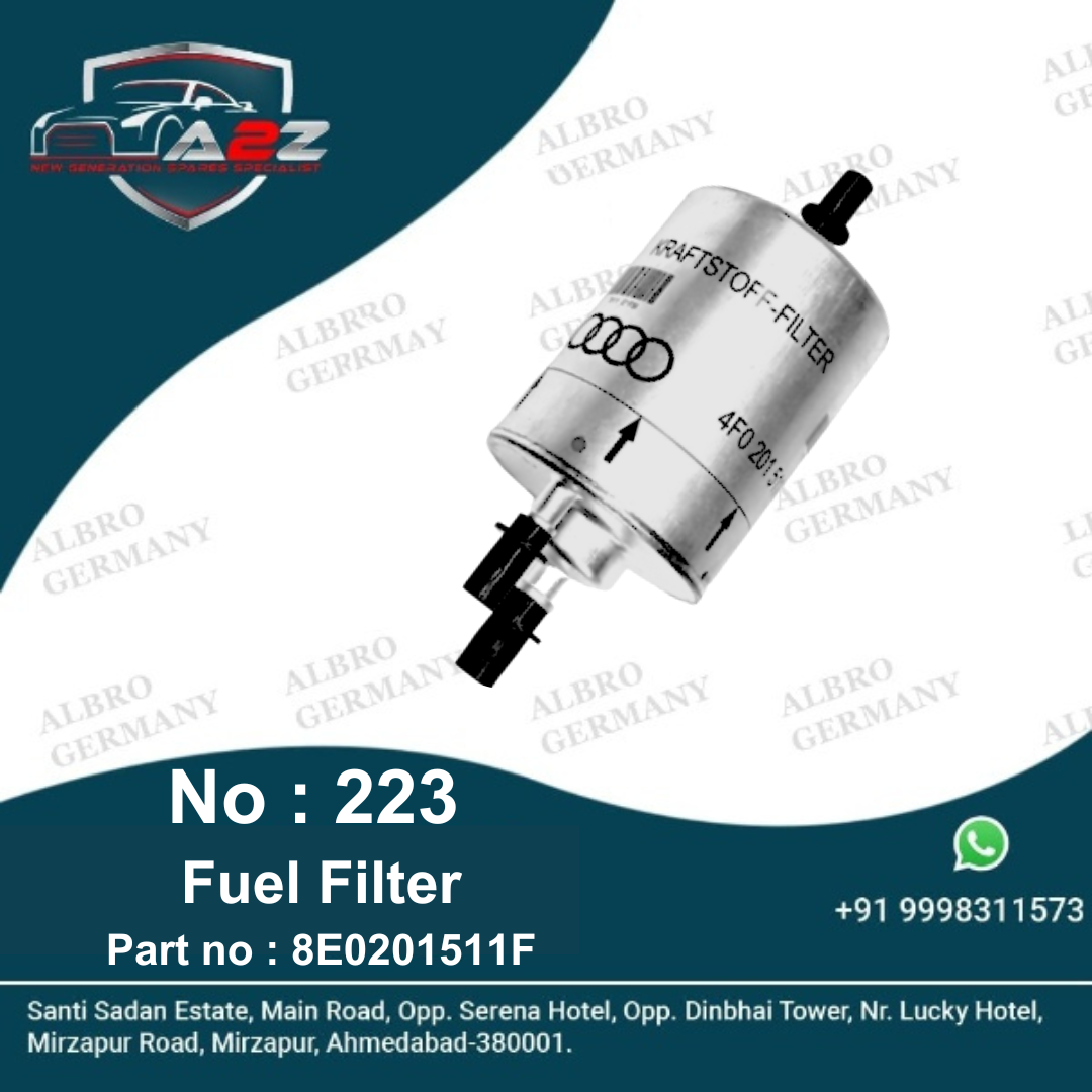 Fuel Filter 8E0201511F & H199WK &  KL592 Tag 223