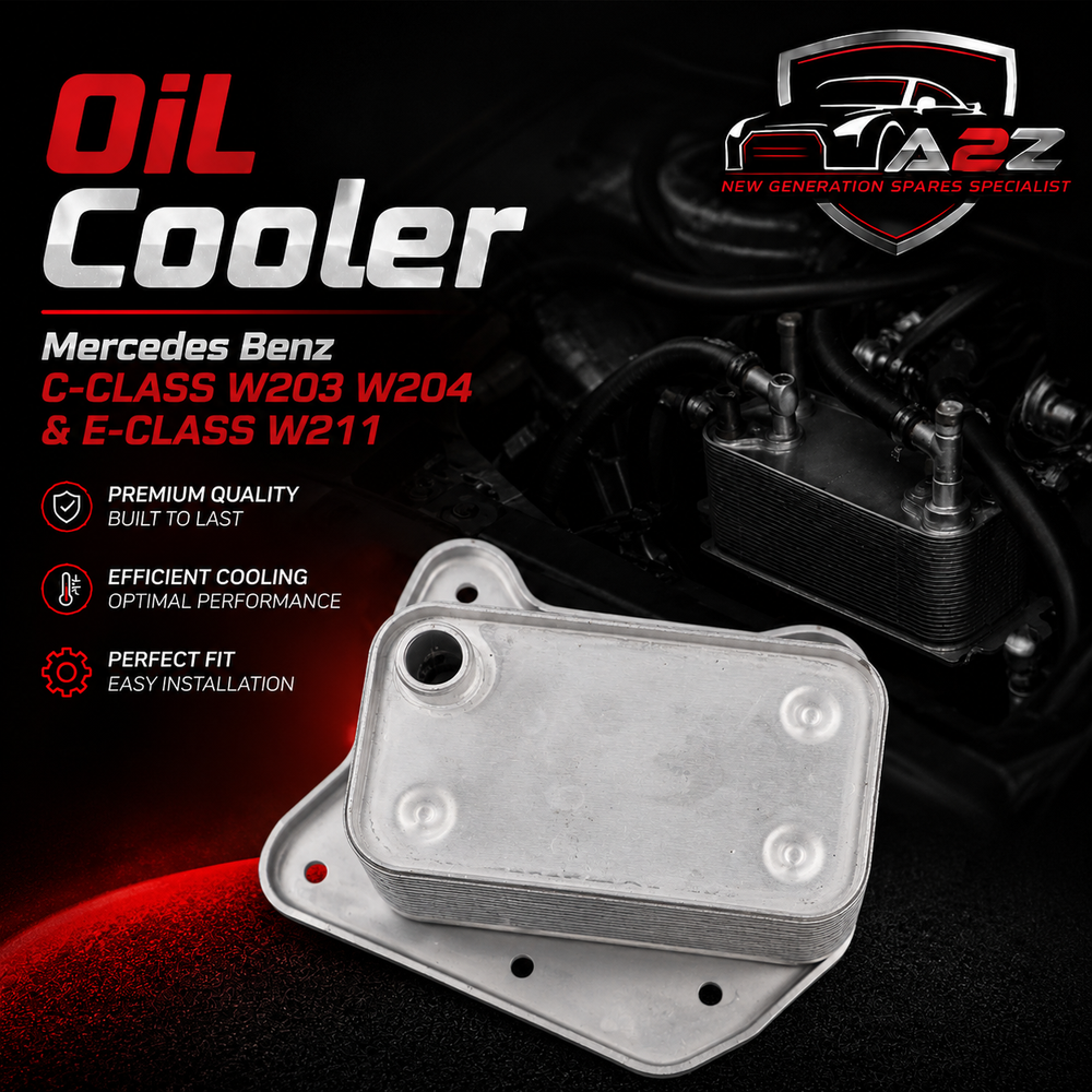 Oil Cooler 6111880301 6121880101 6461880301 A6111880301 A6121880101 A6461880301  for 02-15 Mercedes Benz C-CLASS W203 W204 & E-CLASS W211 Tag-O-48