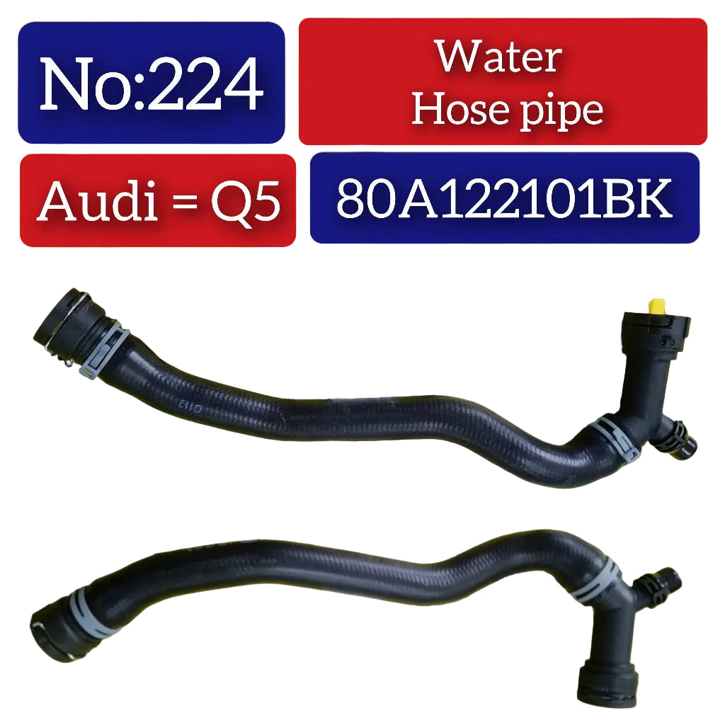 Water Hose Pipe 80A122101BK For AUDI Q5 Tag-H-224