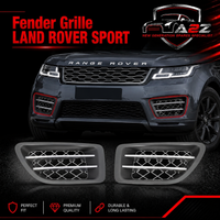 Fender Grille Left JAK500330WWH & Right JAK500220WWH Compatible With LAND ROVER SPORT