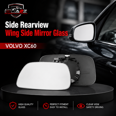 Side Rearview Wing Side Mirror Glass Left & Right Compatible With VOLVO XC60