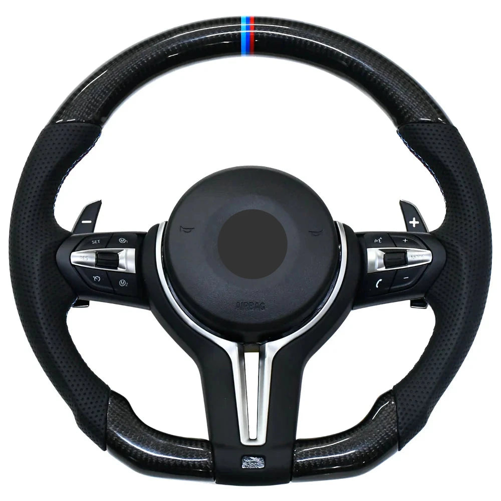 Carbon Fiber Steering Wheel for BMW F30, X5 & X6- A to Z Auto Parts