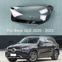 Front Headlight Glass Compatible with  MERCEDES BENZ GLE W167 2018-2023