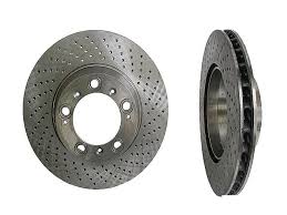 Rear Brake Disc Set 99635240500 99635240600 Compatible With PORSCHE CAYMAN