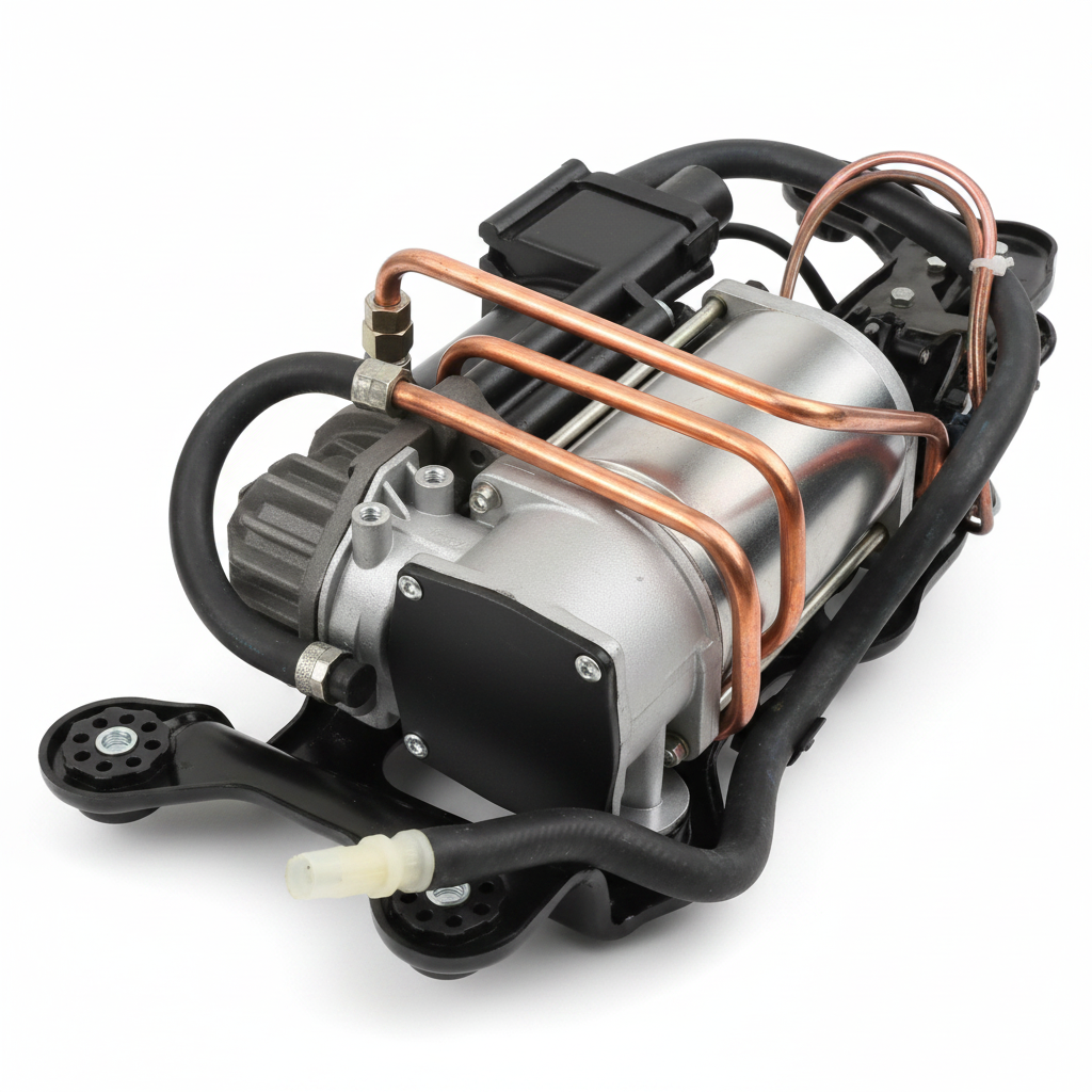 Air Suspension Compressor Pump 37206875177 37206850555 37206868998 Compatible With BMW X5 F15 & X6 F16 (2013-18)