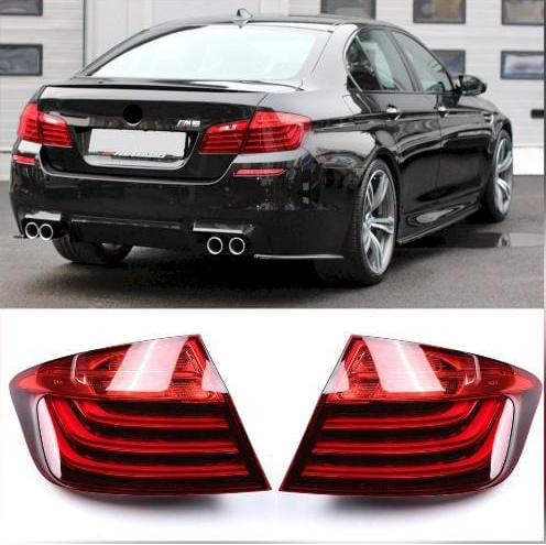 Tail Light Rear Lamp Set Left 63217306161 & Right 63217306162 Compatible With BMW 5 Series F10 2014-2017 Tag No.59