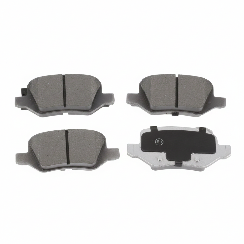Rear Brake Pad Set 1684200420 Compatible With Mercedes Benz W168