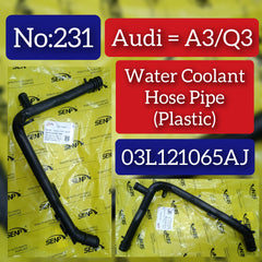 Water Hose Pipe 03L121065AJ For AUDI A3 Q3 Tag-H-231