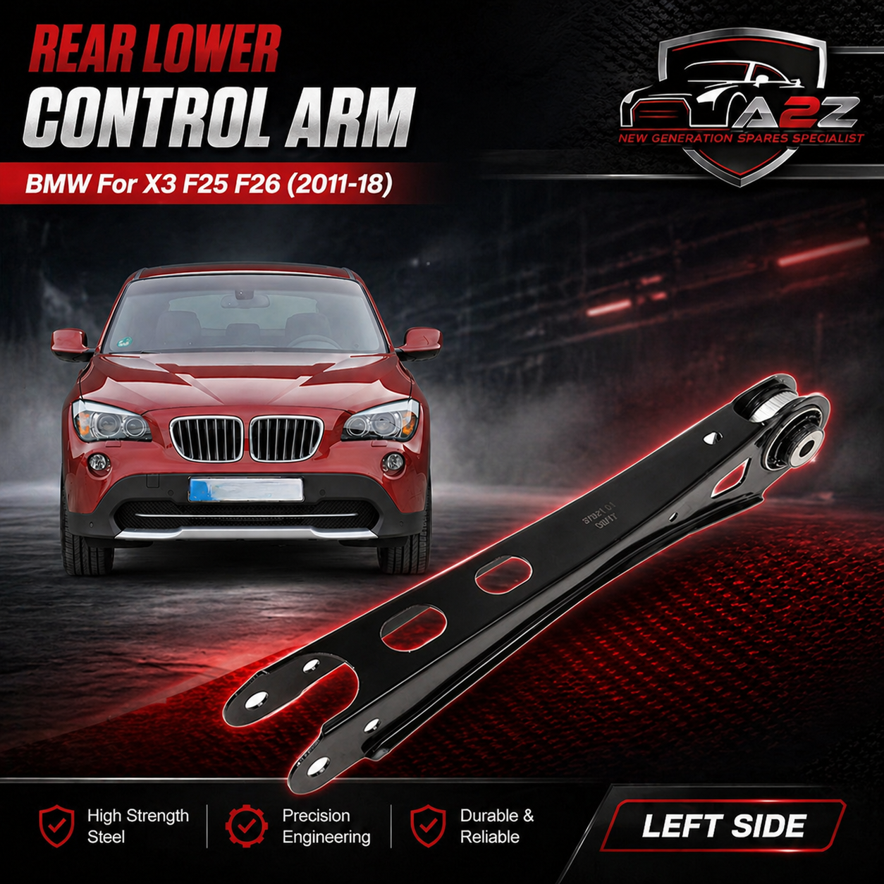 Rear Wheel Suspension Track Control Arm 33326786978 Compatible With BMW For X3 F25 F26
