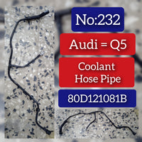 Coolant Hose Pipe 80D121081B 80A121081AS 80A121081DH 80A121107BN 80A121107N 80A121164AQ 80A121164AS For AUDI Q5 Tag-H-232