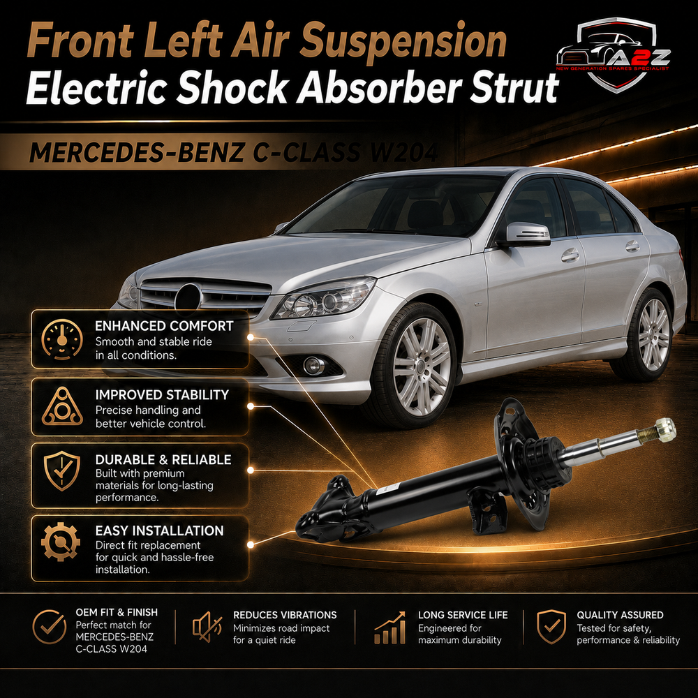Front Left Air Suspension Electric Shock Absorber Strut 2043230900 2073201300 Compatible With MERCEDES-BENZ C-CLASS W204