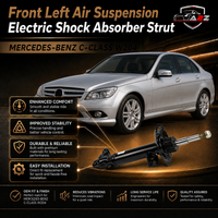 Front Left Air Suspension Electric Shock Absorber Strut 2043230900 2073201300 Compatible With MERCEDES-BENZ C-CLASS W204