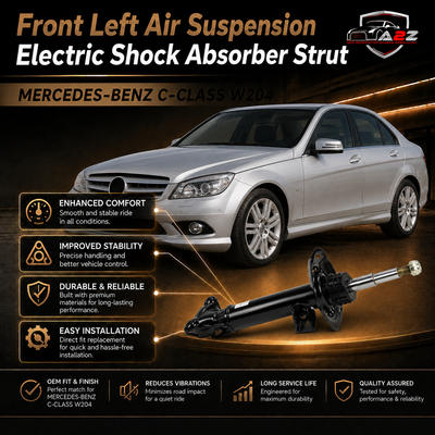 Front Left Air Suspension Electric Shock Absorber Strut 2043230900 2073201300 Compatible With MERCEDES-BENZ C-CLASS W204