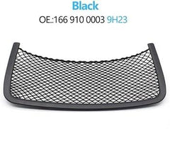 Black Seat Storage Pocket Cover 1669100003-9H23 Compatible With Mercedes Benz R-Class W251 & GL-Class W164 & GLE