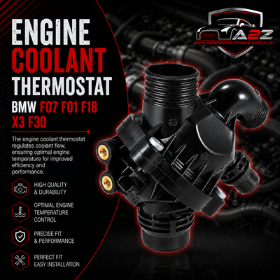 Engine Coolant Thermostat 11537601158 Compatible With BMW F07 F01 F18 X3 F30