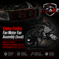 Engine Cooling Fan Motor Fan Assembly (Small) 7L0959455F Compatible With AUDI Q7 (4LB) & PORSCHE CAYENNE (9PA) & VW TOUAREG (7LA, 7L6, 7L7)