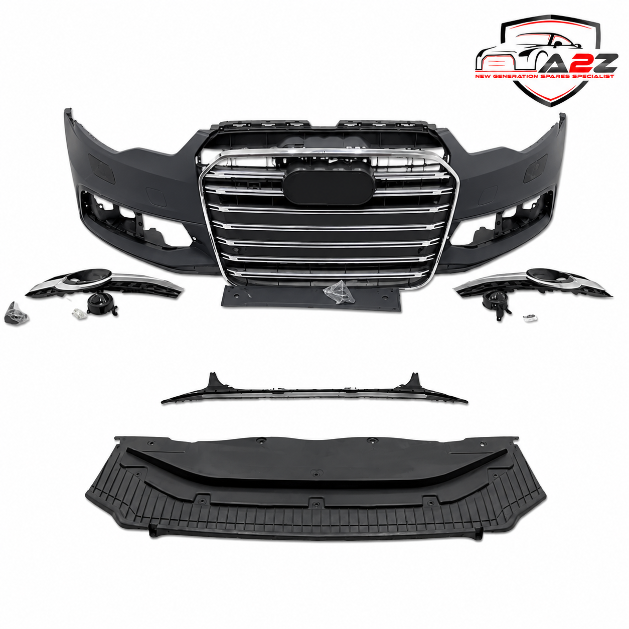 Front Bumper Kit Compatible With Audi A6 To S6  {2013-2015} FBK.10