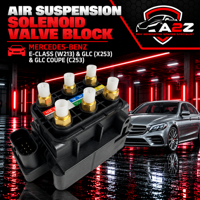 Air Suspension Solenoid Valve Block A0993200258 993200258 Compatible With MERCEDES-BENZ E-CLASS (W213) & GLC (X253) & GLC Coupe (C253)