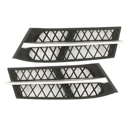 Fog Lamp Cover Without Chrome Left 51117200733 & Right 51117200734 Compatible With BMW F07 7 Series (2008-2013) Tag No.501