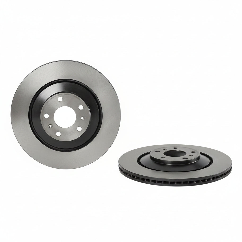 Rear Brake Disc Set 3W0615601G Compatible With BENTLEY CONTINENTAL & FLYING SPUR