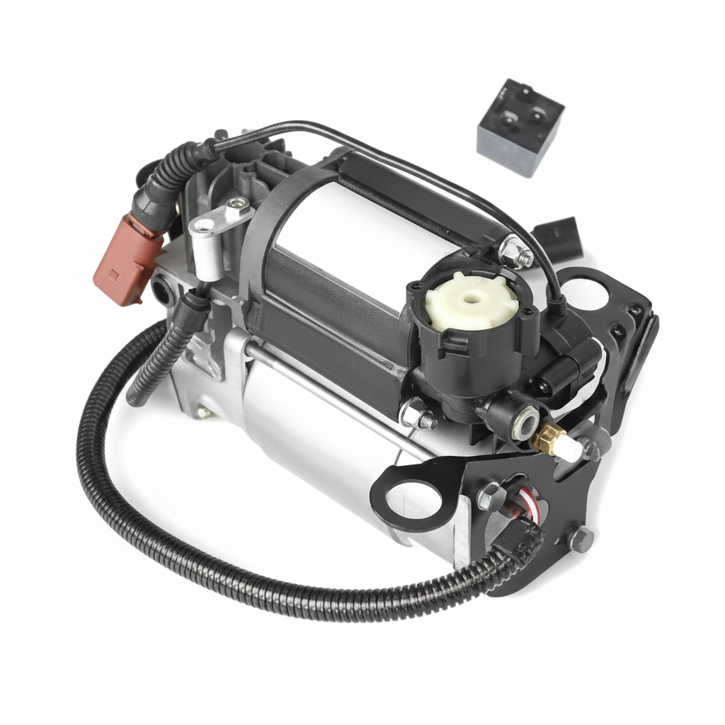 Air Suspension Compressor Pump 4E0616007C 4E0616005E 4E0616005G 4E0616007A Compatible With AUDI A8 D3 (4E2, 4E8) | A8 / S8 | A8L