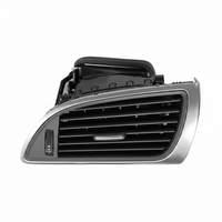 Black Ac Vent Grille Assembly Center & Right & Left & Rear Compatible With Audi A6