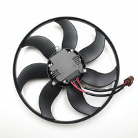 Engine Cooling Fan Motor Fan Assembly (Big) 3C0959455F 1K0959455FR Compatible With AUDI A3 & TT (8J3) & SKODA OCTAVIA II (1Z3) | LAURA & SUPERB II (3T4) &VW JETTA III (1K2)