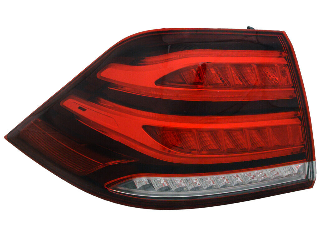 Tail Light Rear Lamp Compatible With MERCEDES-BENZ M-CLASS (W166) & GLE W166 (2015-2018) Tail Light Rear Lamp Left A1669065501 & Right A1669065601 Tag-TLM-103