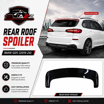 Rear Roof Spoiler BMRS25 Compatible With BMW G05 (2019-24)