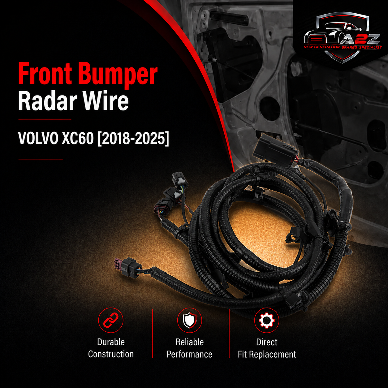 Front Bumper Radar Wire 31499198 Compatible With VOLVO XC60 [2018-2025]