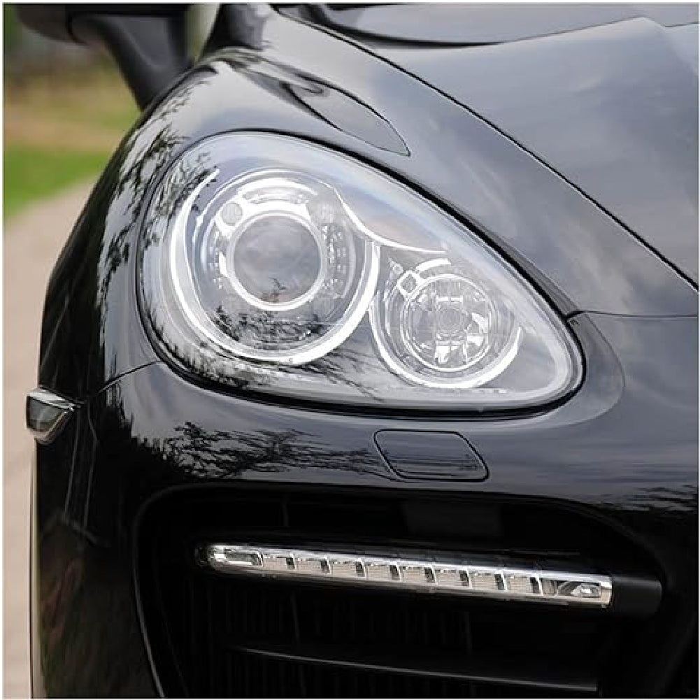 Porsche= Cayenne - 2011-14 - Front Headlight Car Headlight lens Lamp shell Transparent Lamp Shade headlamp cover compatible for Porsche Cayenne 2011-2014 .