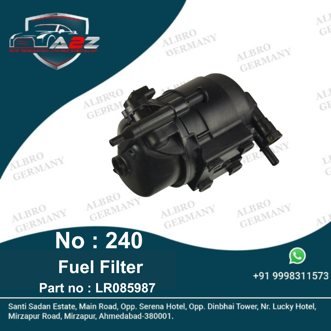Fuel Filter LR085987 & H487WK Compatible With LAND ROVER DISCOVERY SPORT (L550) & RANGE ROVER EVOQUE (L538) & RANGE ROVER EVOQUE Convertible (L538). Tag 240